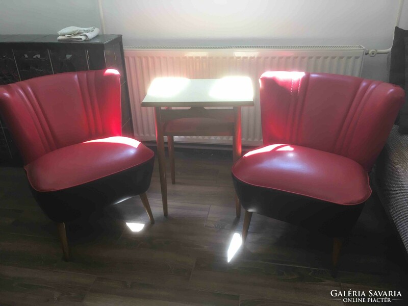 Sky club armchair paired with a table