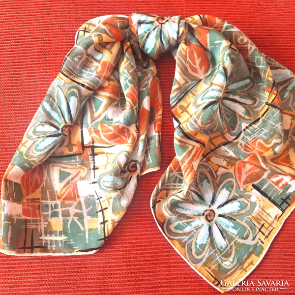 Hand-stitched silk scarf (large)