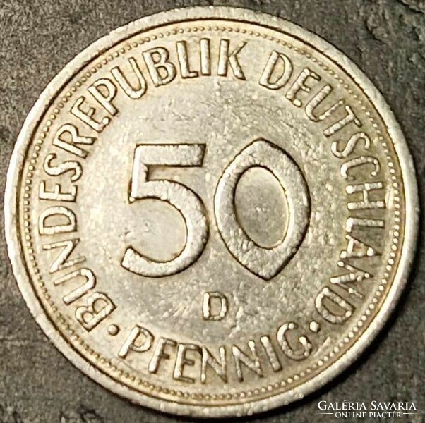 Germany 50 pfennig, 1979. Verdejel 