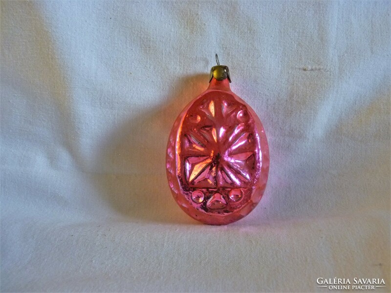 Old glass Christmas tree decoration -