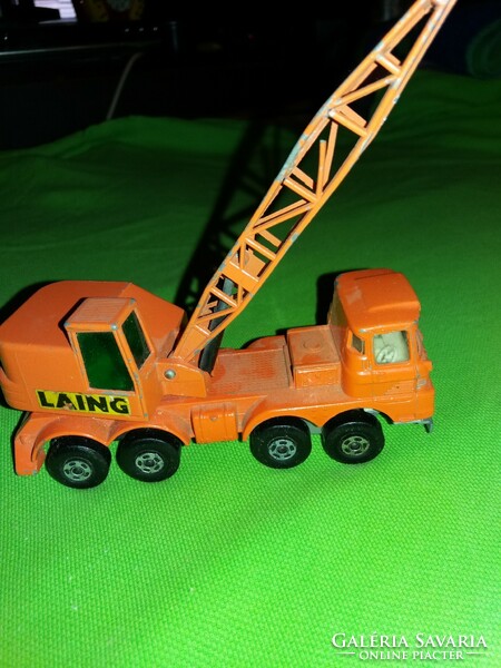 1971. Lesney matchbox superkings k-12 mobile crane crane car as pictured