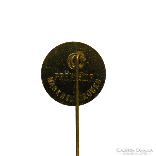 Marx pin/tie pin, marked präwema markneukirchen