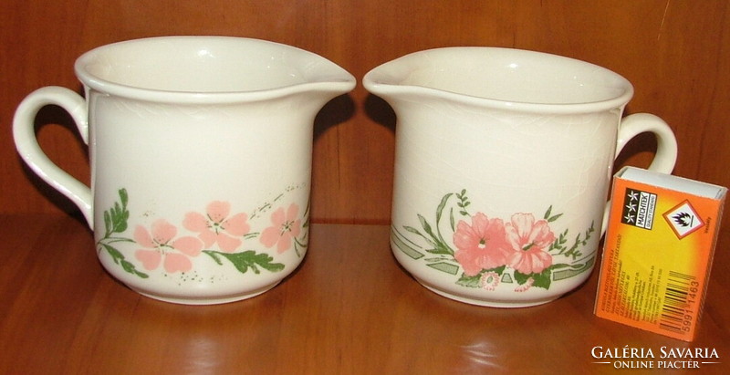 Biltons ceramic mug, milk spout, sugar holder.