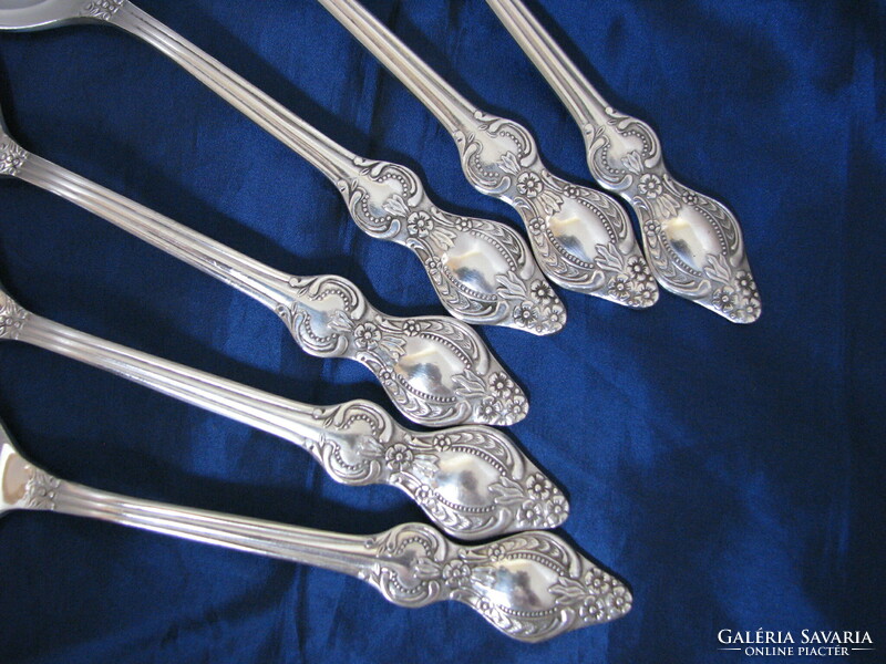 Silver Plated Russian Tablespoon Set