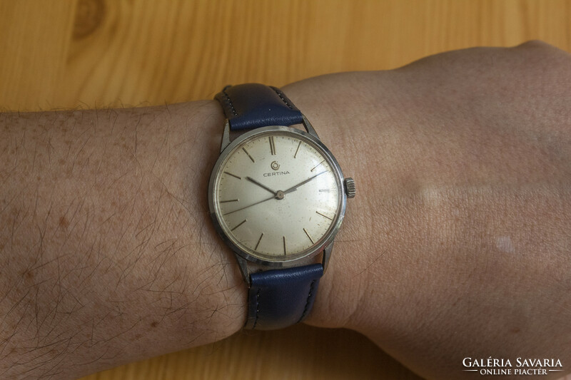 Certina wristwatch with patina