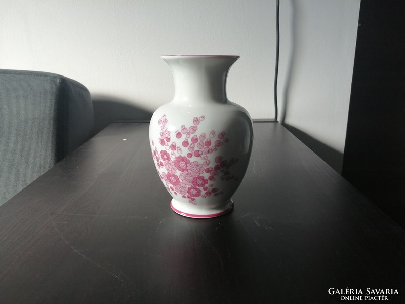 LEGJOB ÁRON! virágmintás porcelán hamutálak és váza hibátlan állapotban