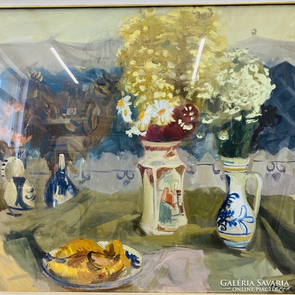 József Breznay is a huge still life