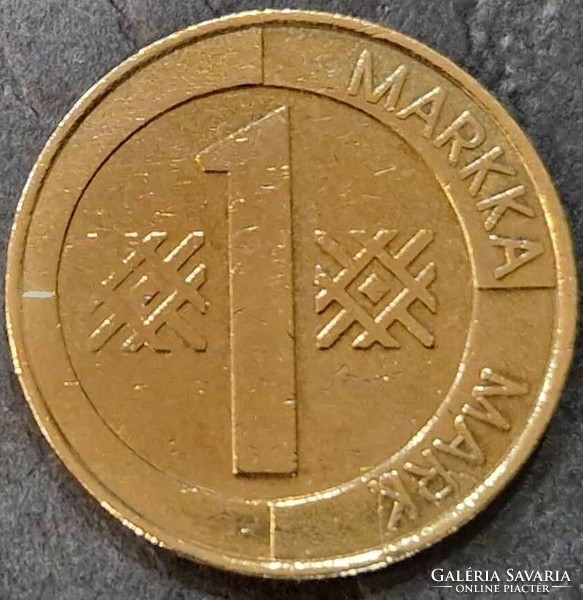 Finland 1 mark, 1994