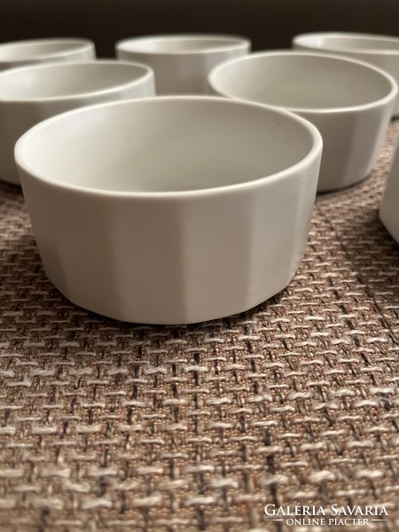 Rosenthal soufflé oven, fireproof forms/ dessert and pudding bowls