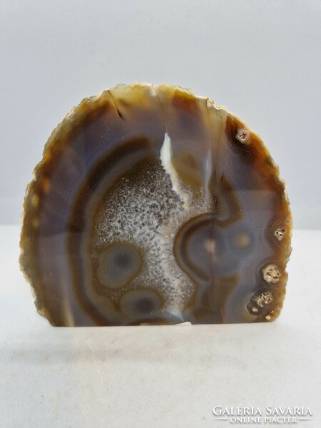 Agate mineral stone engraving