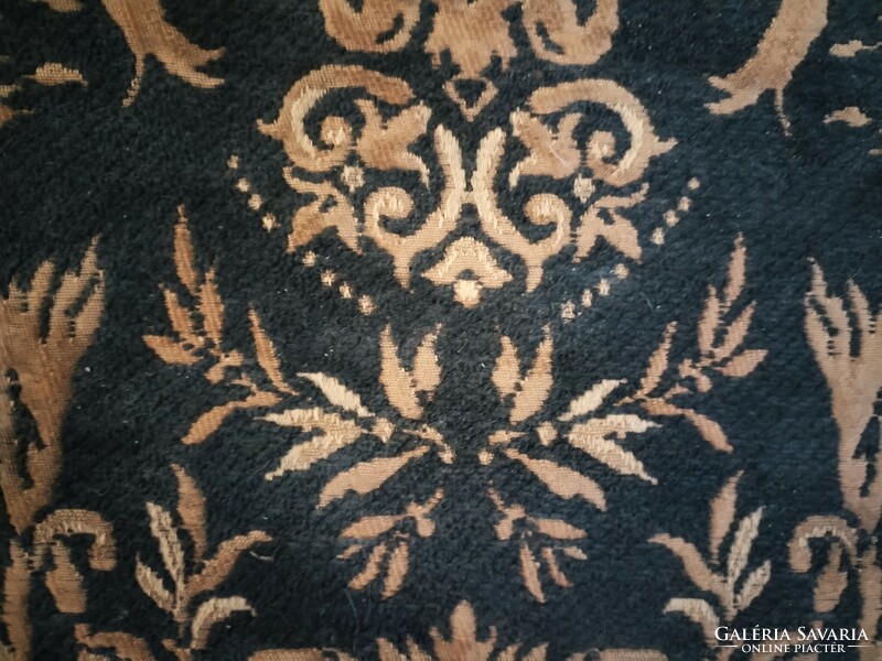 Old cloth with brocade weave, lavish pattern
