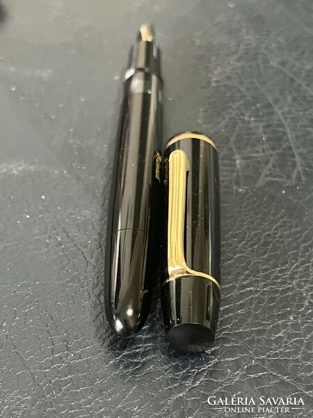 Ideal fountain pen piston structure gold-plated 