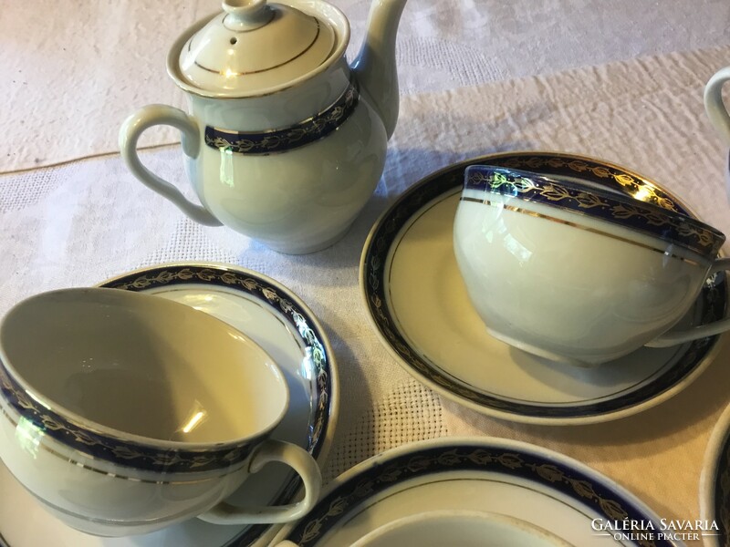 Baranovka tea set, antique, rarity for 6 people