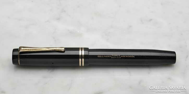 1929 14k gold nib parker duofold fountain pen in perfect condition for everyday use