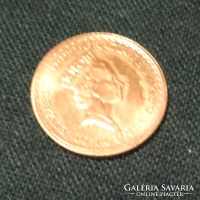 Nagy-Britannia 10 font 1987 Britannia 1/10 uncia arany *RITKASÁG