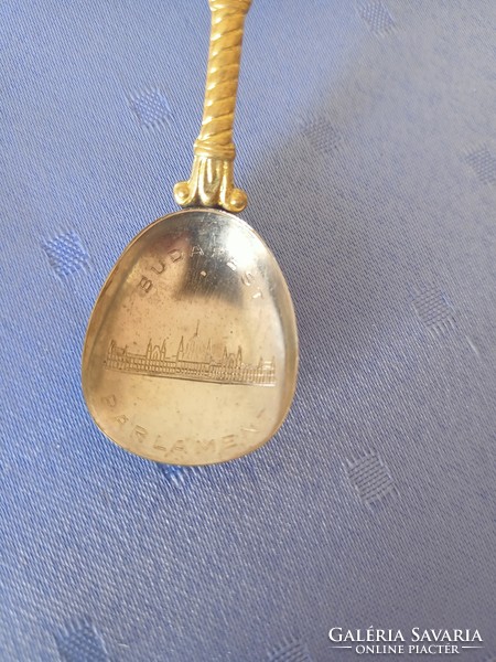 A proud old souvenir spoon from Budapest