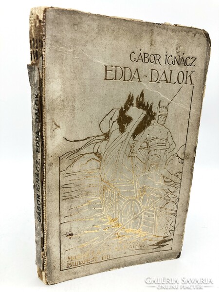 Edda-songs, 1911 - with artistic illustrations by Lajos Markó, in gilded paper binding - rarity!