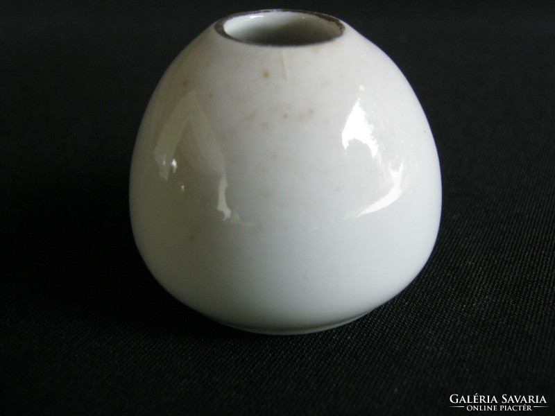 Hollóházi porcelán mini  váza