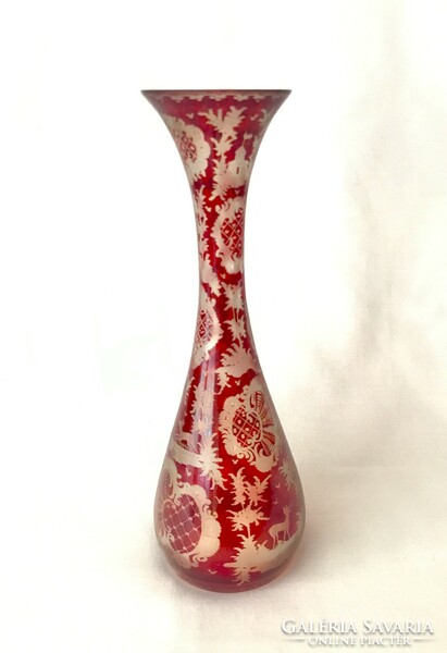 Flawless antique Egermann vase