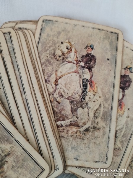 Antique card game - Napoleon/ French card