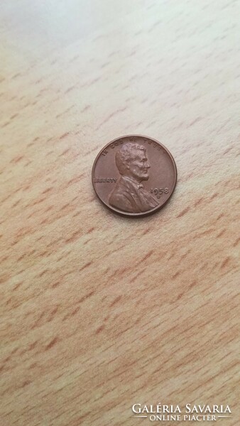 USA 1 Cent 1958 D