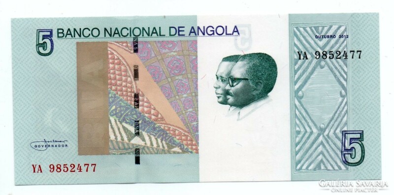 5    Kwanzas   2012   Angola