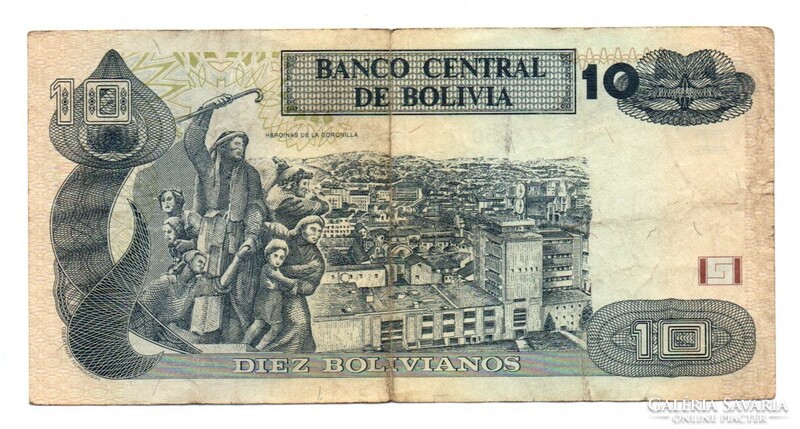 10    Bolivanos   1986   Bolivia