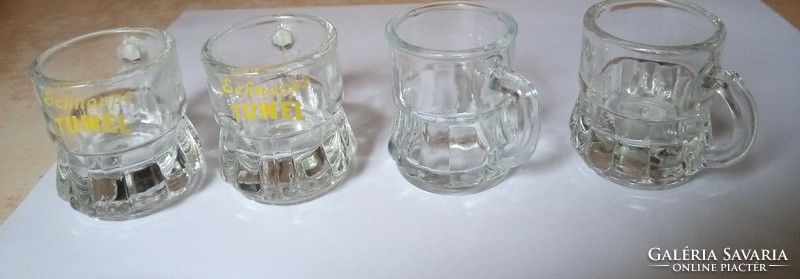 4 schnapps mugs, regi xx