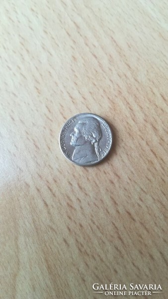 USA 5 cents 1987 p