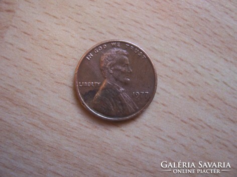 US 1 cent 1977