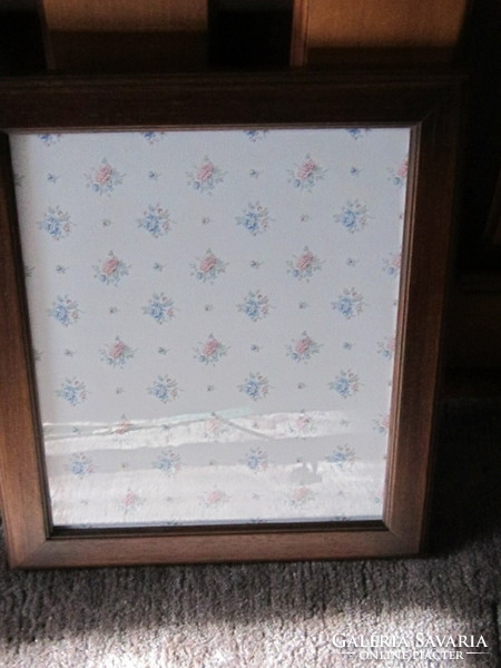 Old wooden picture frame