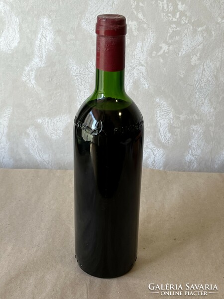 1 Üveg 7,5dl Francia Vörösbor 1987-es Chateau BEL-AIR Brdeaux (12%)