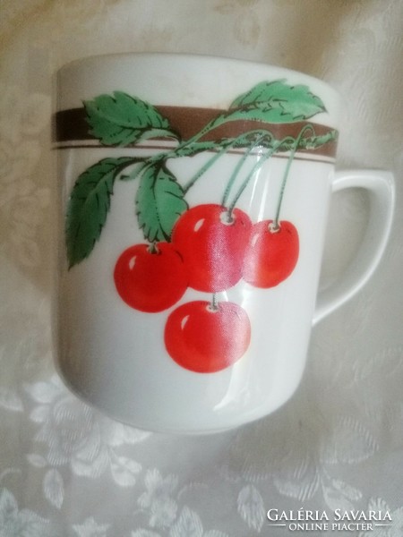 Czechoslovakian cherry cup collectors