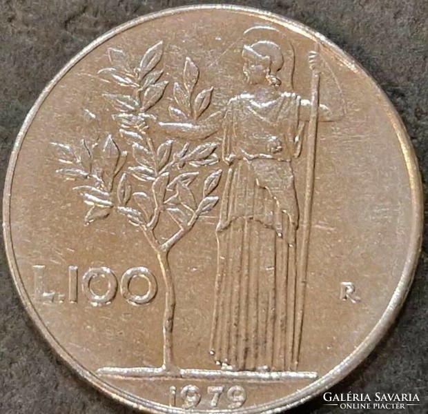 100 Lira, Italy, 1979.