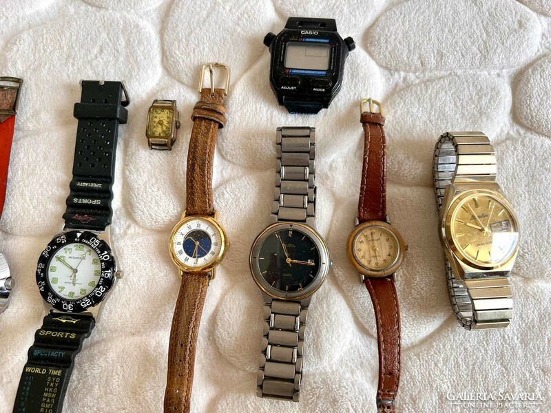 Retro watch package 18 pieces of mixed brands and conditions