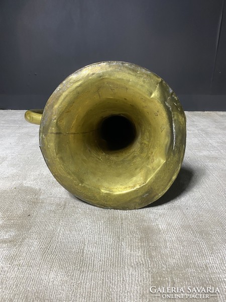 Tuba, damaged, incomplete condition