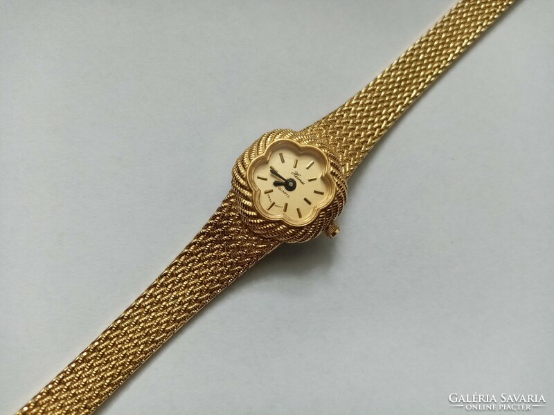 Vintage gold-colored Hermes women's wristwatch for sale