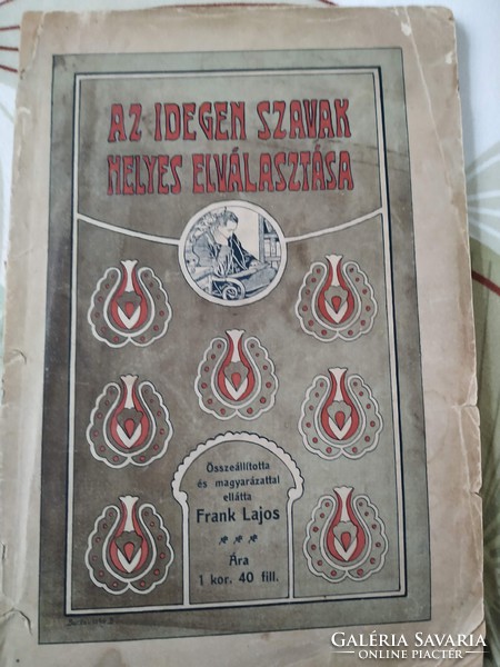 Az idegen szavak helyes elválasztása 1904 (Krammer és Erhardt)