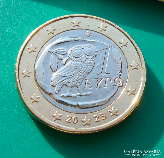 Görögország – 1 Euro - 1 €  - 2023 – Bagoly - Ritka!