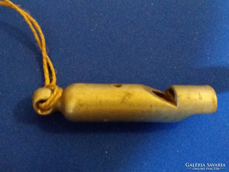 Old metal aluminum scout whistle in nice working condition according to the pictures 2.