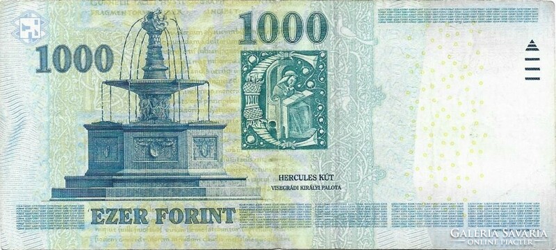 1000 forint 2012 "DB" 1.