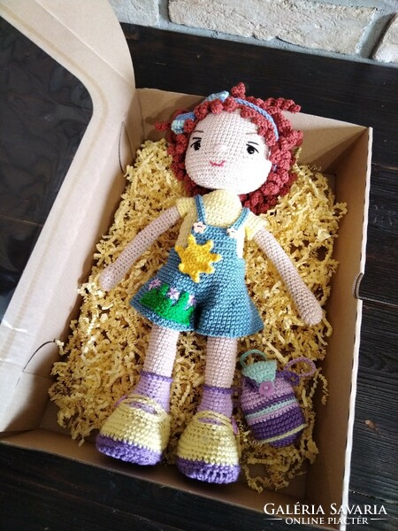 Bogi (crocheted craft doll)