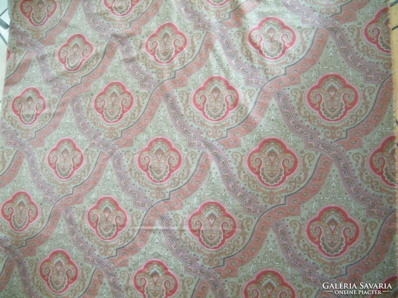 Vintage woven tapestry material with oriental pattern 9.5 m