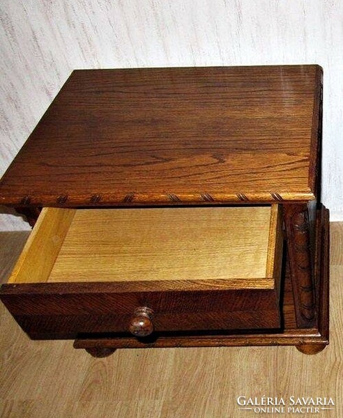 Colonial bedside table