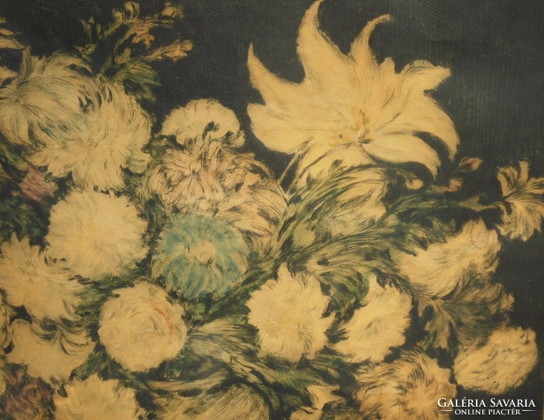 István Csók (1865-1961): bouquet of flowers