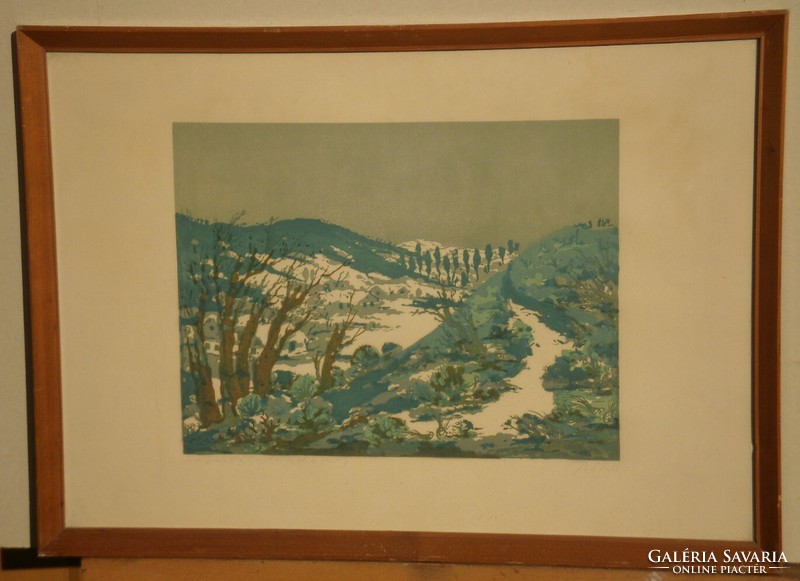 Turkish endre (1926-1980): snow patches