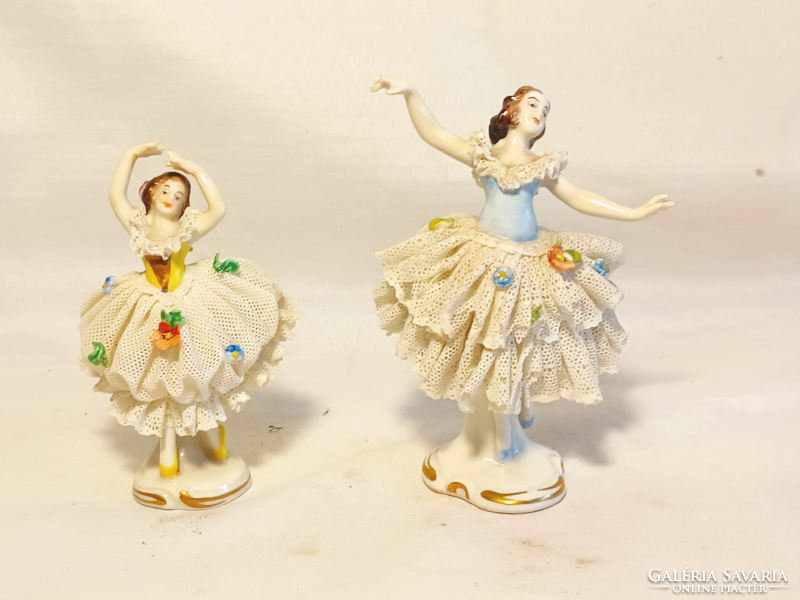Antique volkstedt ballerinas