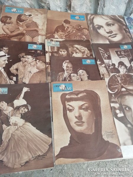 Country World 60s 15 pieces in the condition shown in the pictures