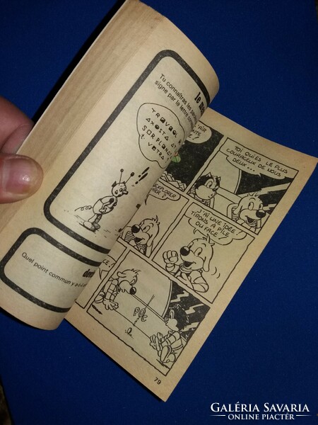 Old 1970s cult. French comic pocket book pif poche condition according to the pictures