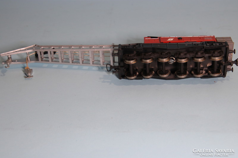 Kleinbahn 359 more railway crane red, rare! In its box